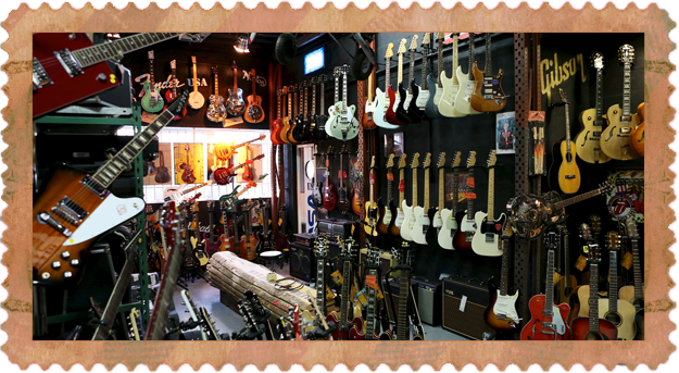 Damicostore : le paradis des guitares !