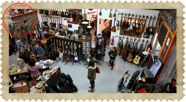 Damicostore : le paradis des guitares !