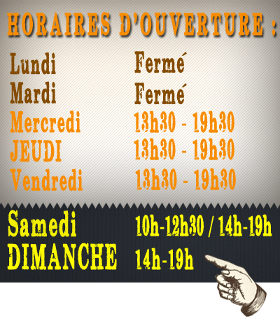 horaires d'ouverture chez damicostore